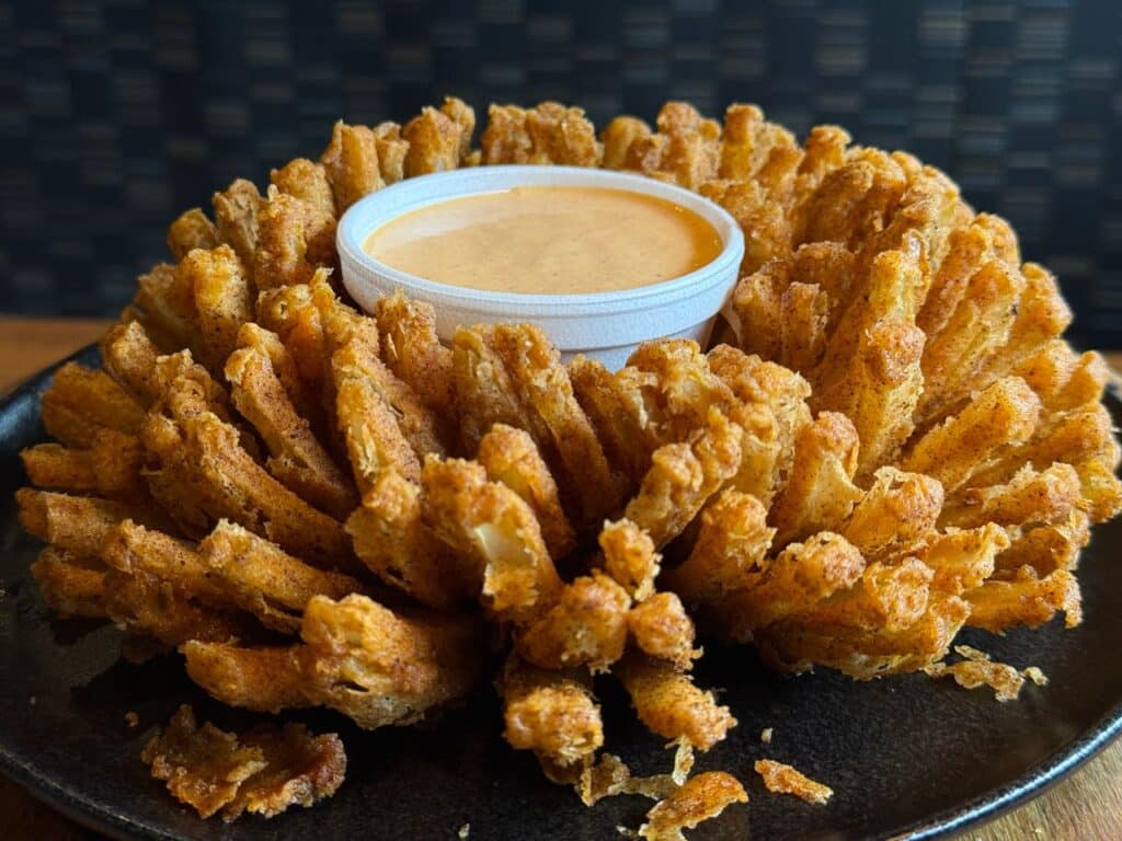 Air Fryer Fried Onion Blossoms