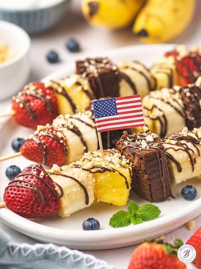 Banana Split Bbq Skewers