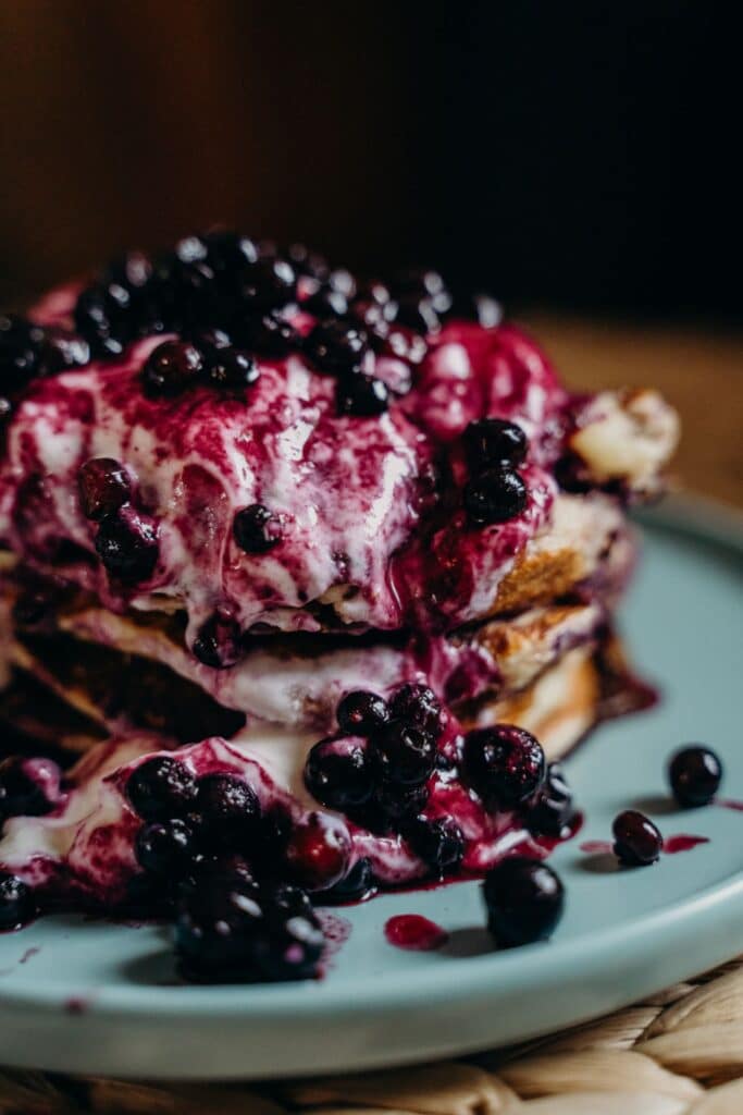 Blue Berry Blast Pancake