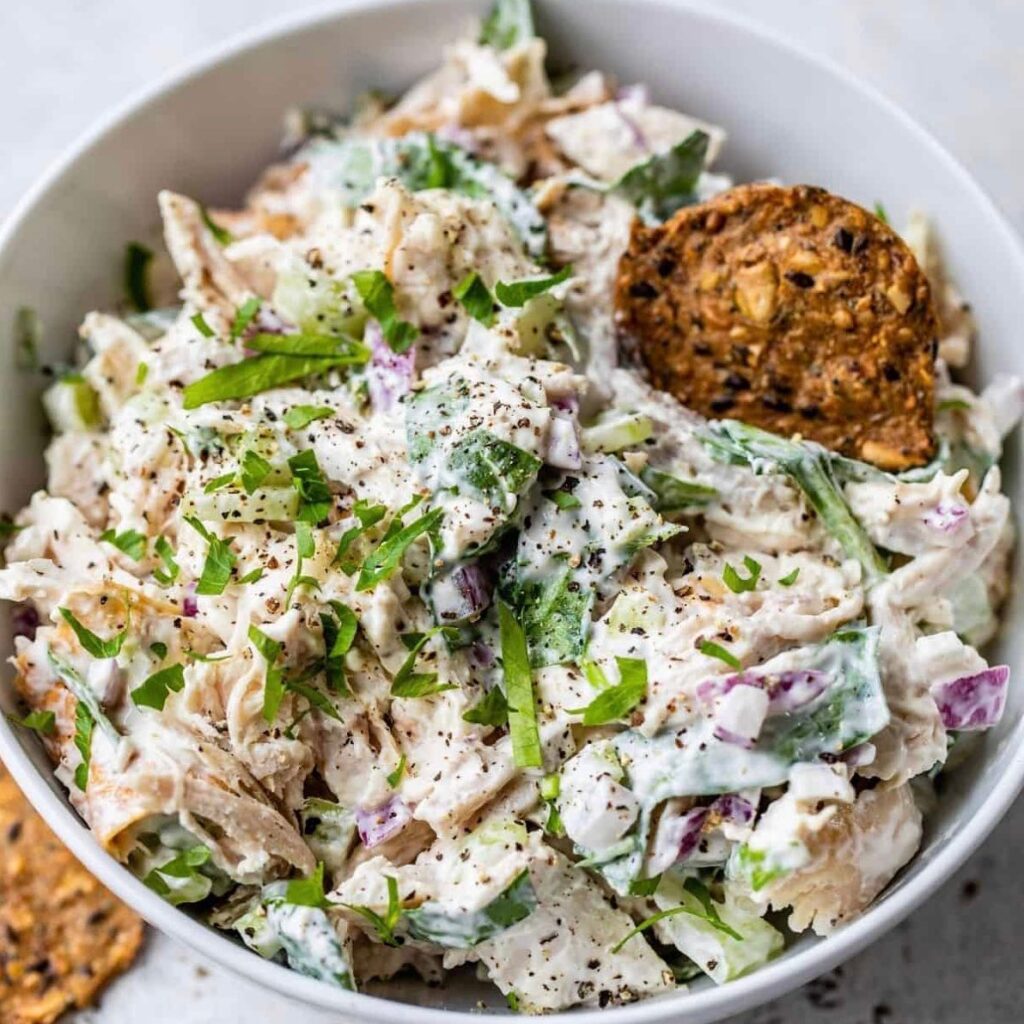 Chicken Salad In A Bowl