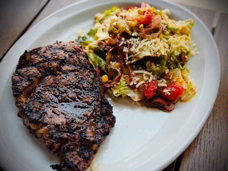 Coffee Crusted Tomahawk Ribeye Steak Recipe