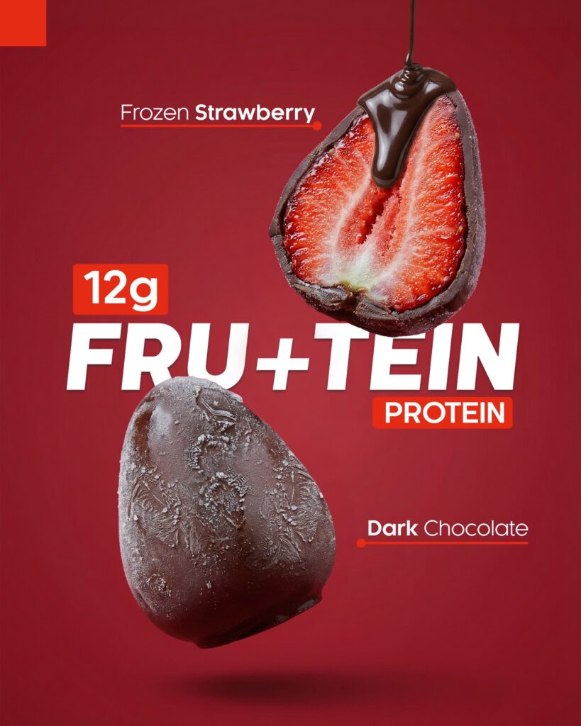 Dark Chocolate-Covered Frozen Strawberries