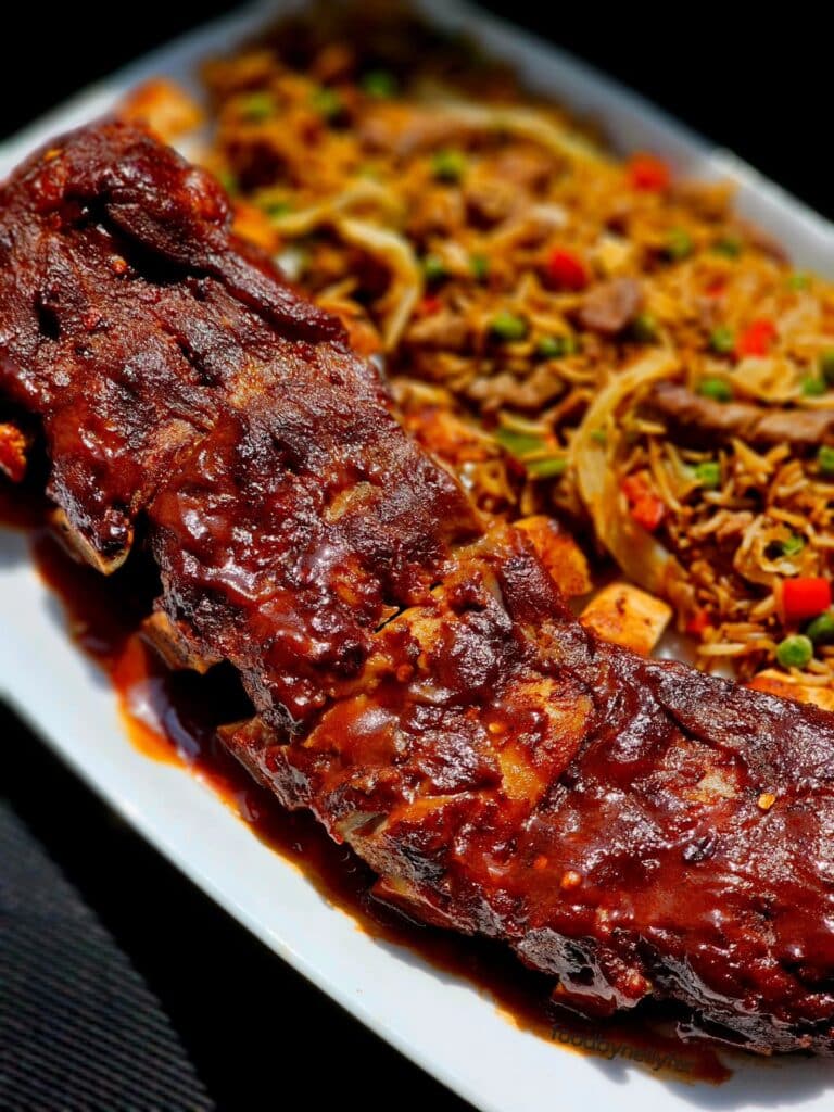 Delicious Spareribs Platter