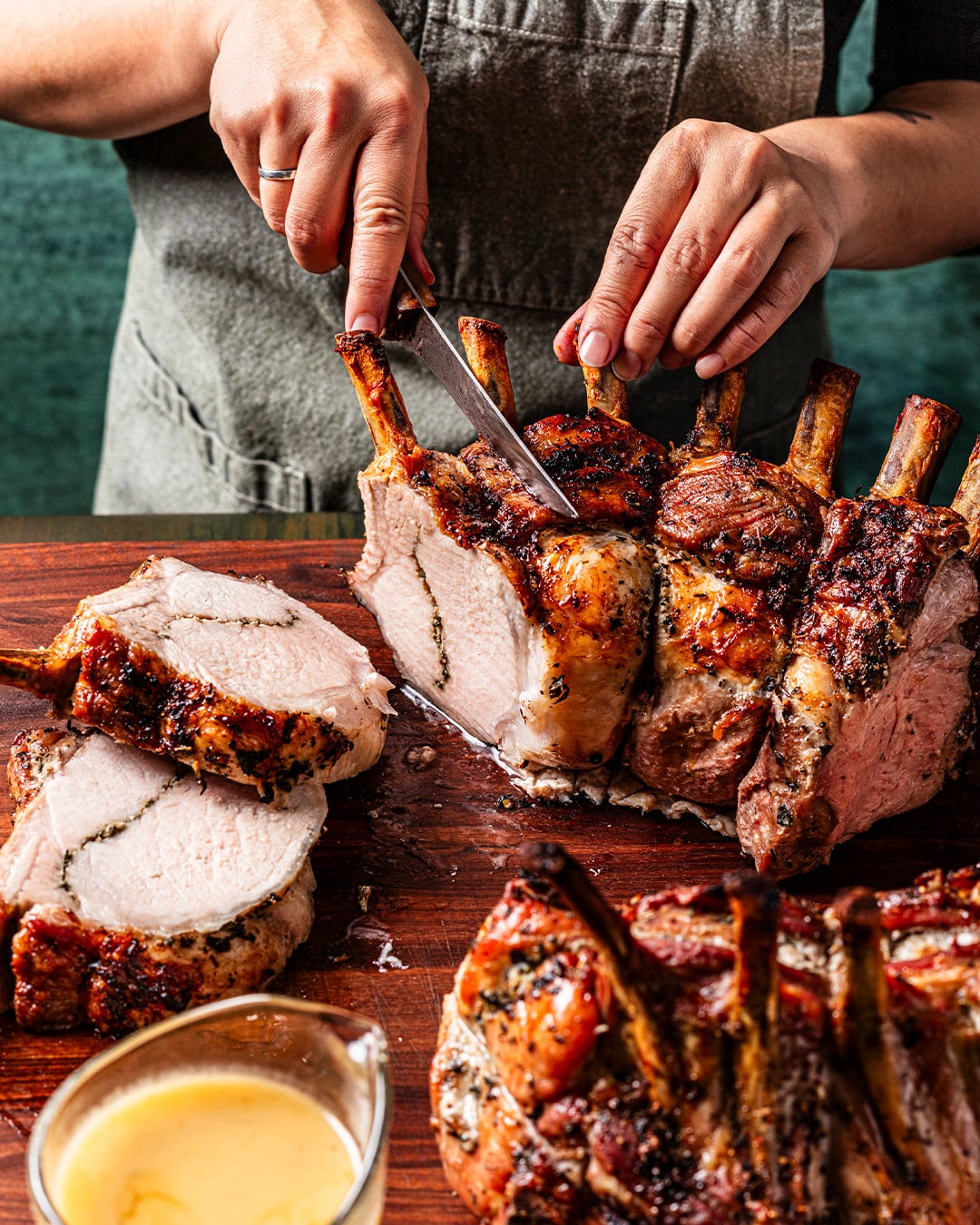Easy Pork Crown Roast