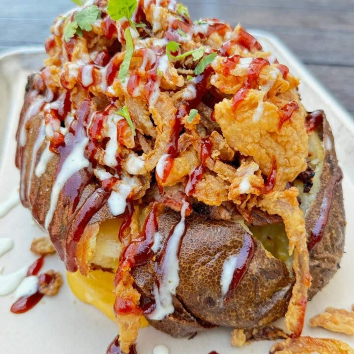 First Loaded Smoked Potatoes