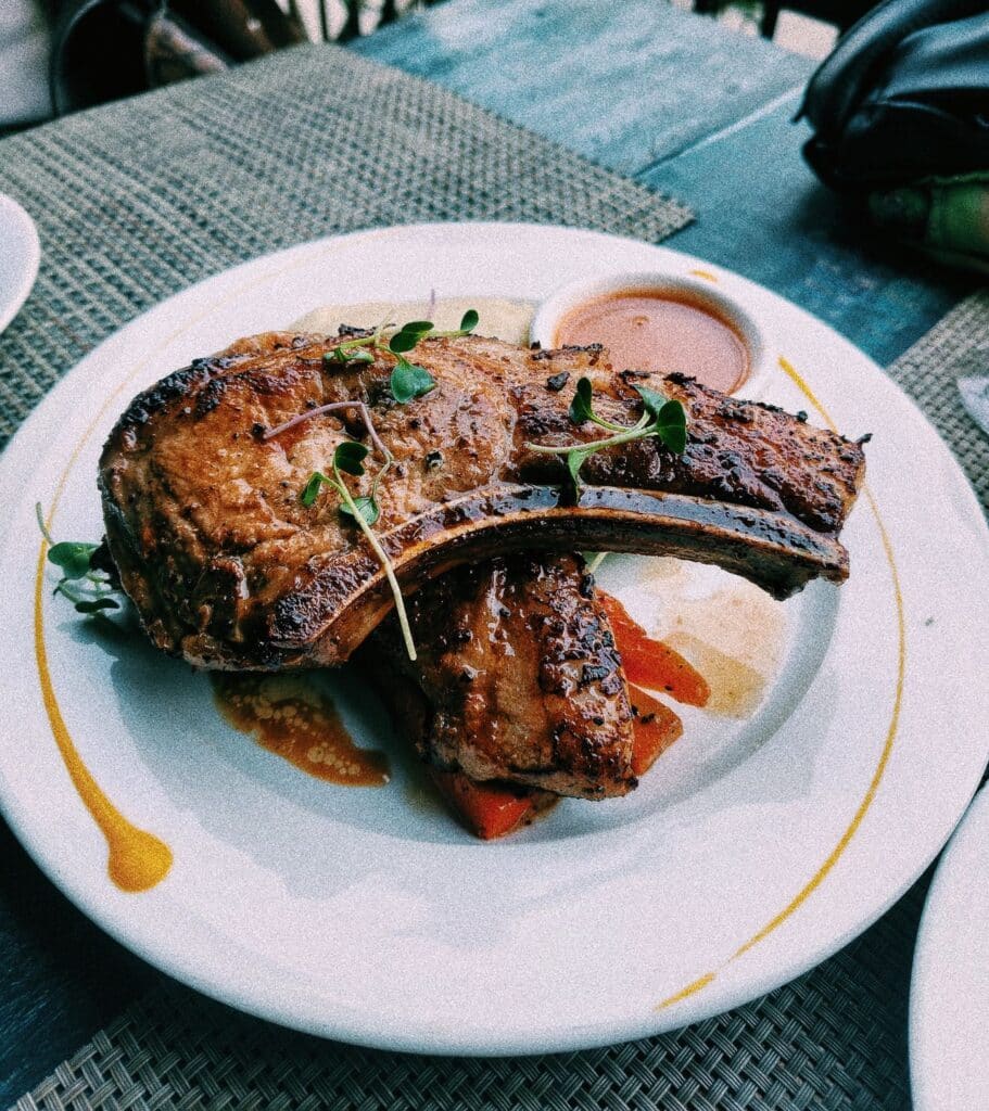 Juicy Mustard-Glazed Pork Chops For A Fast Weeknight Luxury Dinner 1 Grilled Pork Chop With Honey Glaze