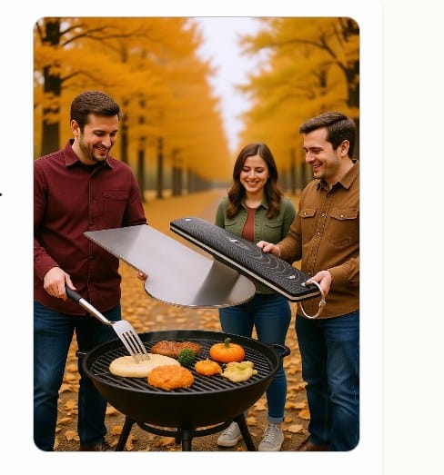 Grilling And Socializing