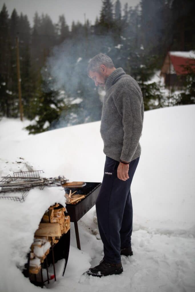 Grilling In The Winter