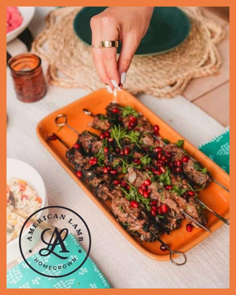 Lamb Meat And Caribbean Spices