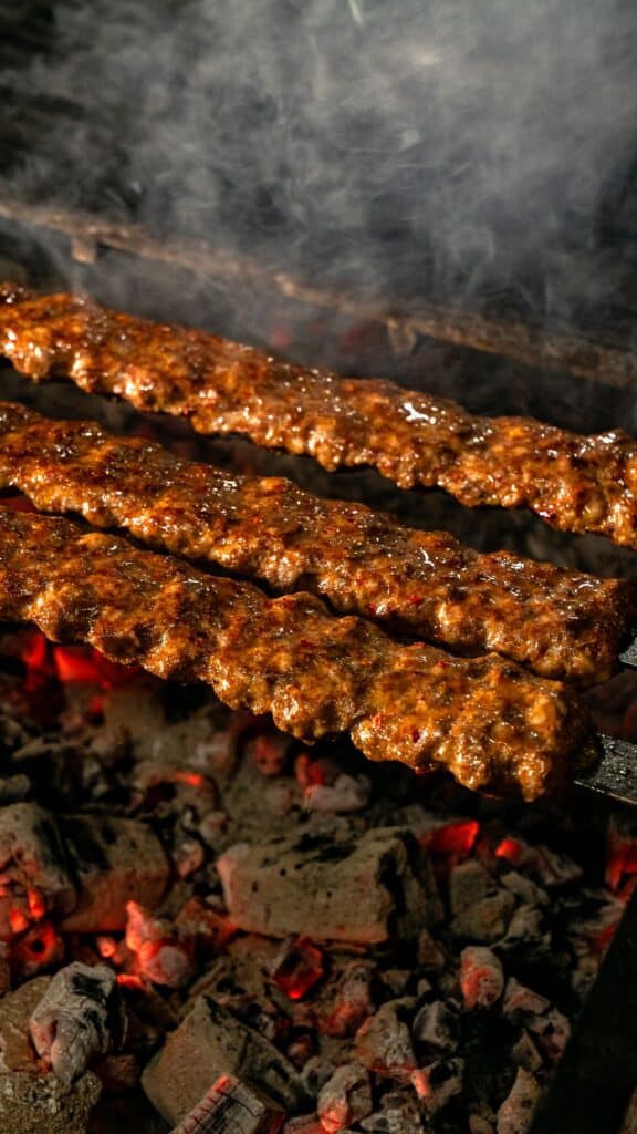 Live-Fire Tortilla Kebabs