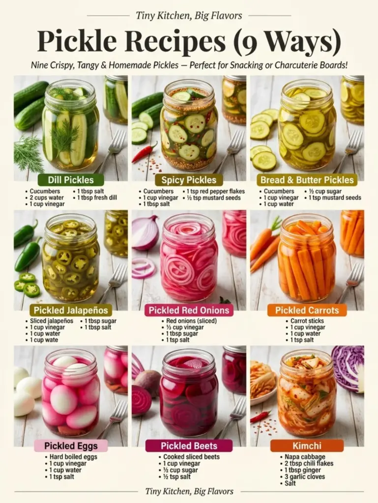Pickled Dishes Perfect To Pair With Korean Spareribs