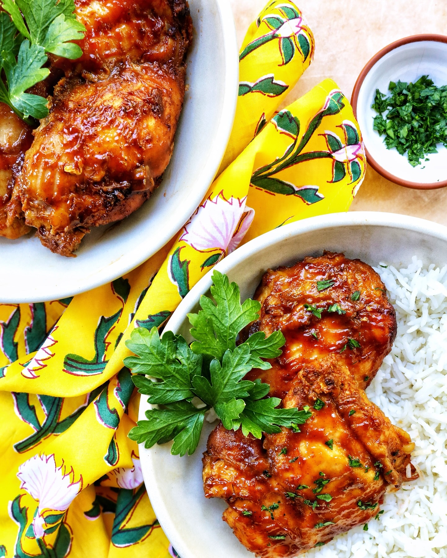 Slow-Cooker Burnt Honey Bbq Chicken