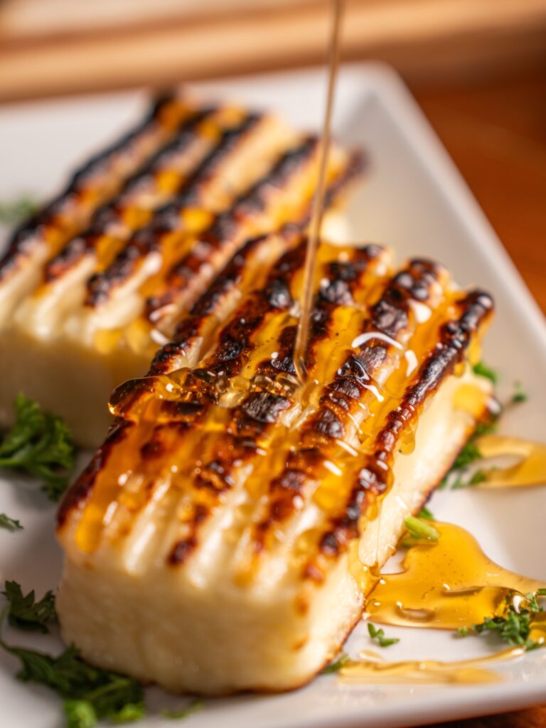 Smoked Cream Cheese With Honey