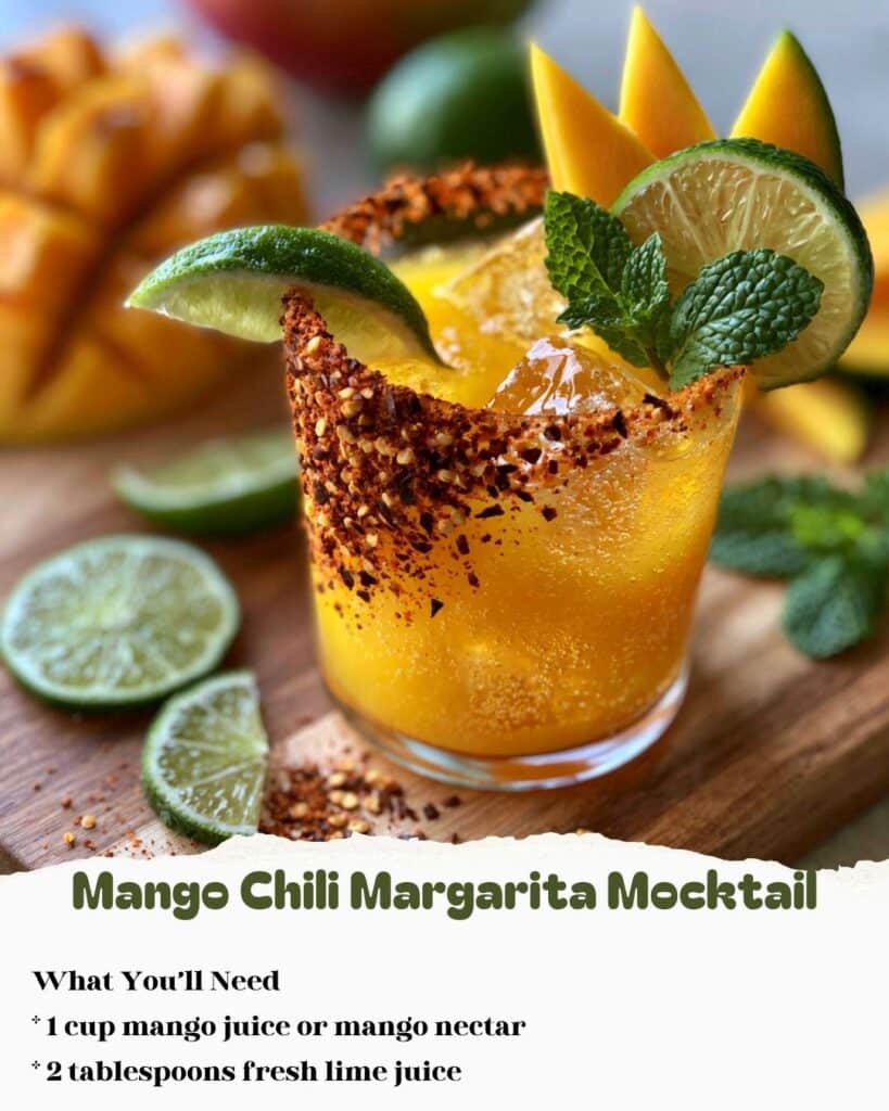 Spicy Chili-Lime Mango Tangents