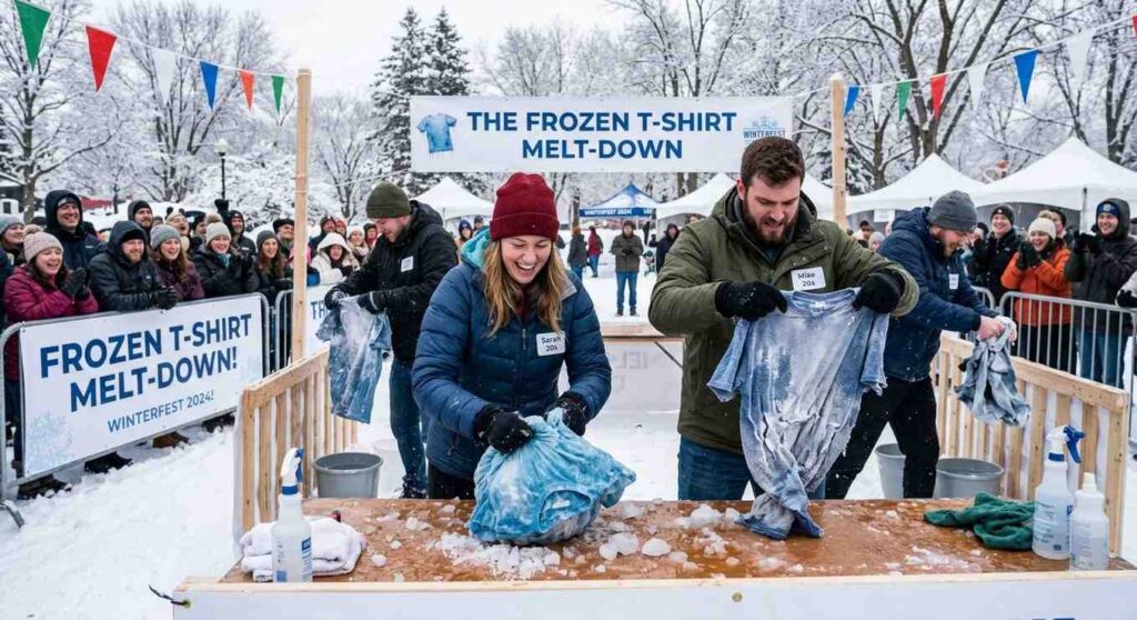 The Frozen T-Shirt Melt-Down Game