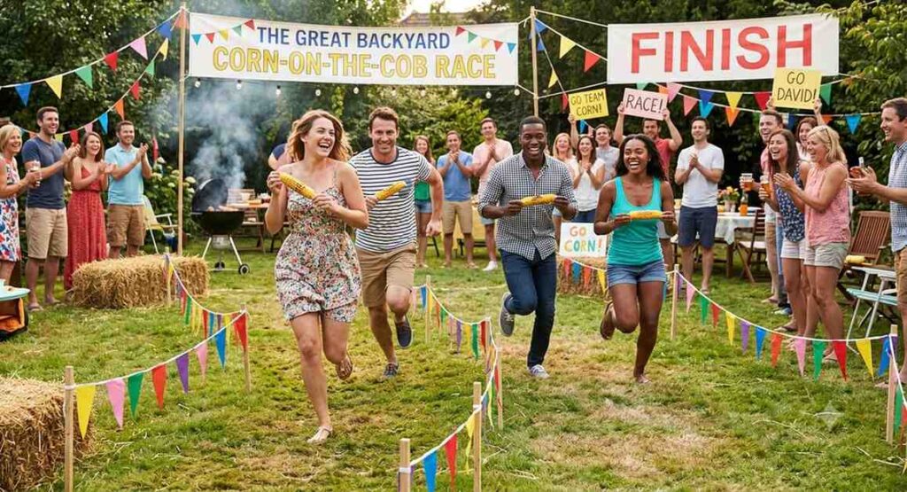 The Great Backyard Corn-On-The-Cob Race