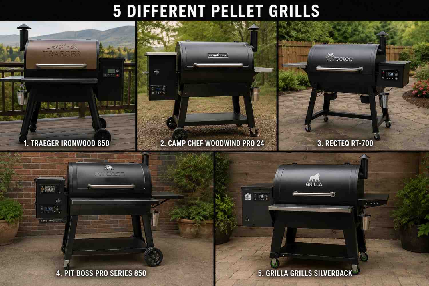 the ultimate 5-way smoker battle