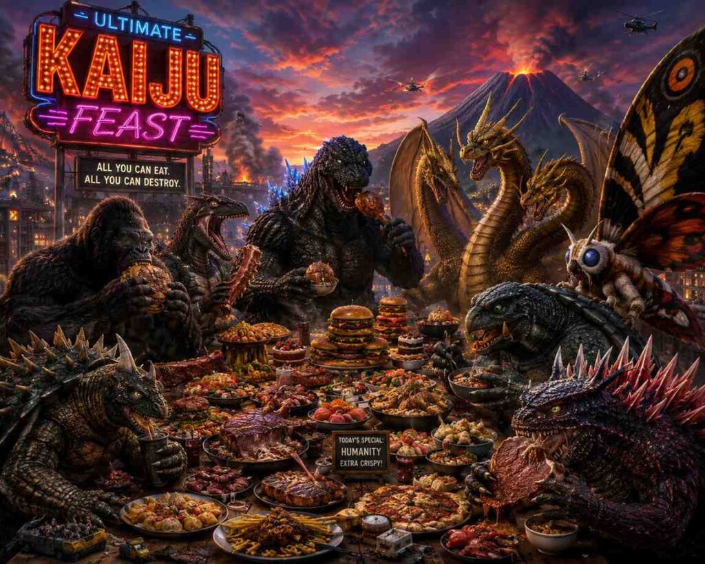 The Ultimate Kaiju Bbq Feast