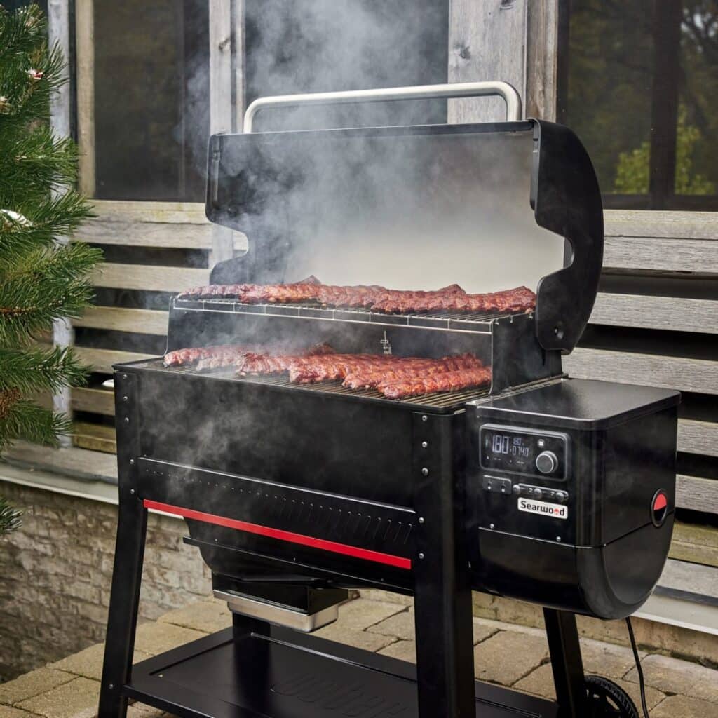 Clash Of The Titans: The Ultimate 5-Way Smoker Battle 3 Weber Searwood 600