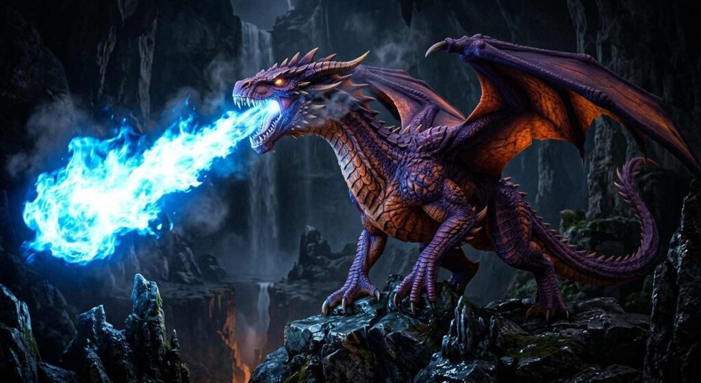 Here Be Flavor: How Would Dragon Meat Actually Taste As Bbq? 5 A Computer-Generated Image Of A Fire-Breathing Dragon