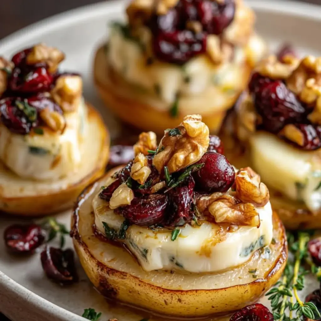 12 Next-Level Brie Cheese Recipes That Are Almost Too Pretty To Eat 9 Baked Brie With Pears And Pecans