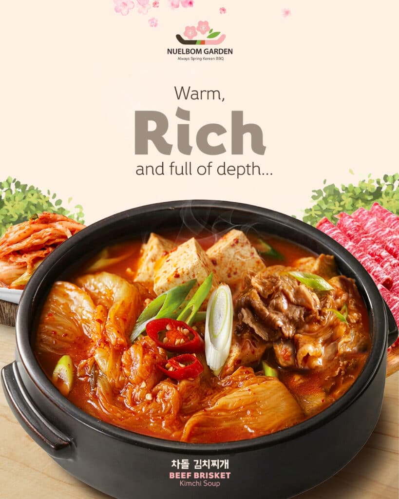 Beef Brisket Kimchi Soup