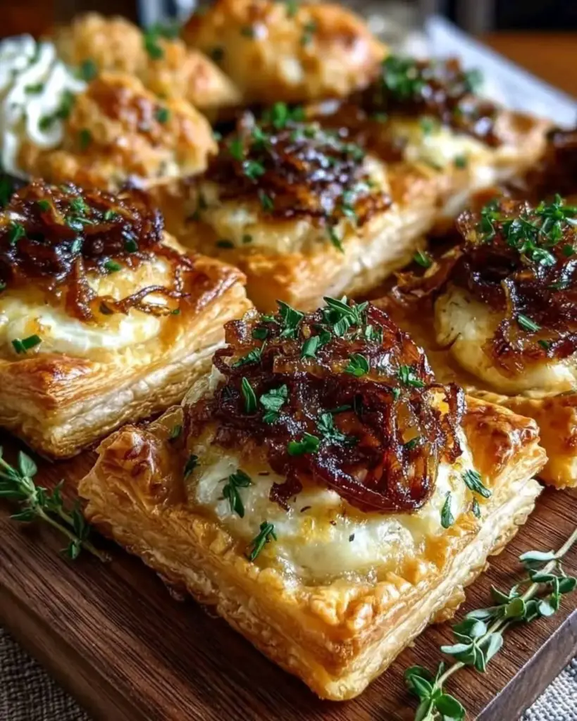 12 Next-Level Brie Cheese Recipes That Are Almost Too Pretty To Eat 5 Brie Apple And Caramelized Orion Tart