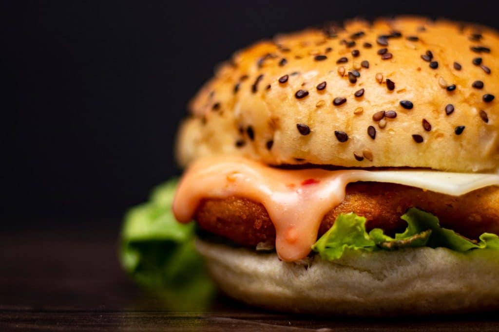 Chinese-Style Chicken Burgers
