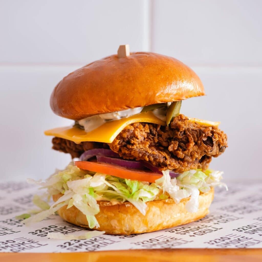 Crispy Chicken And Spicy Mayo Slider