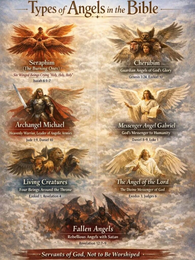 Heavenly Recipes: Did Angels Teach Adam And Eve How To Cook? 3 Different Types Of Angels