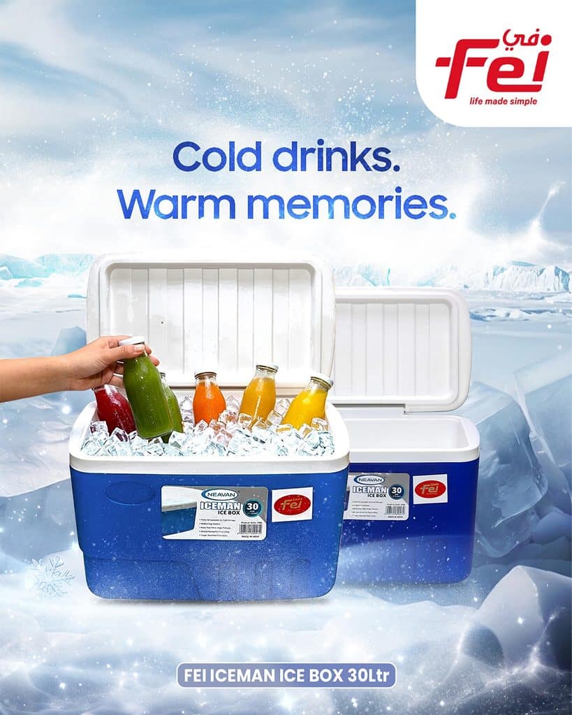 Drinks Inside An Ice-Filled Chest