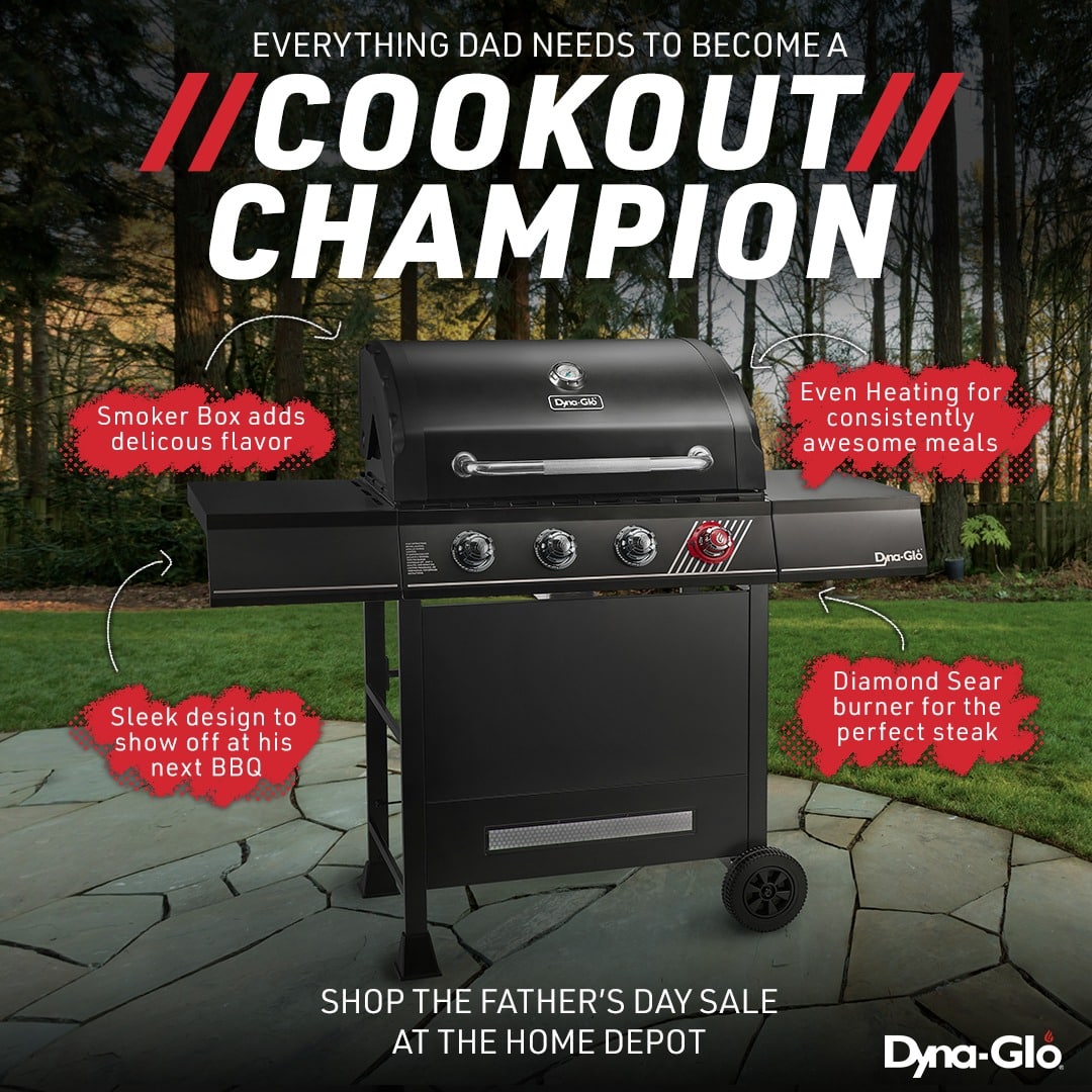 dyna-glo premier 3 burner natural gas grill review