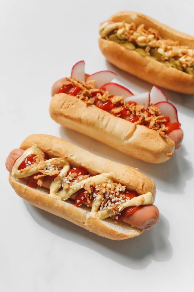 The Seattle-Style Hot Dog: Elevating Game-Day Comfort Food With Cream Cheese And Onions 2 Eye-Catching Hot Dogs