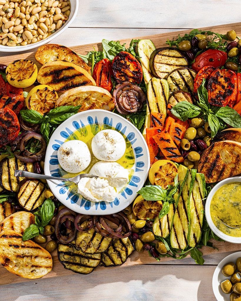 Grilled Vegetables For T-Day