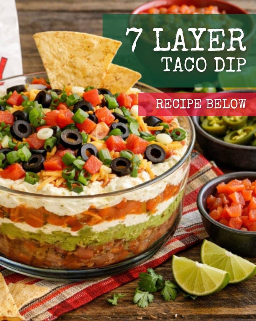 Guilt-Free Layered Taco Dip