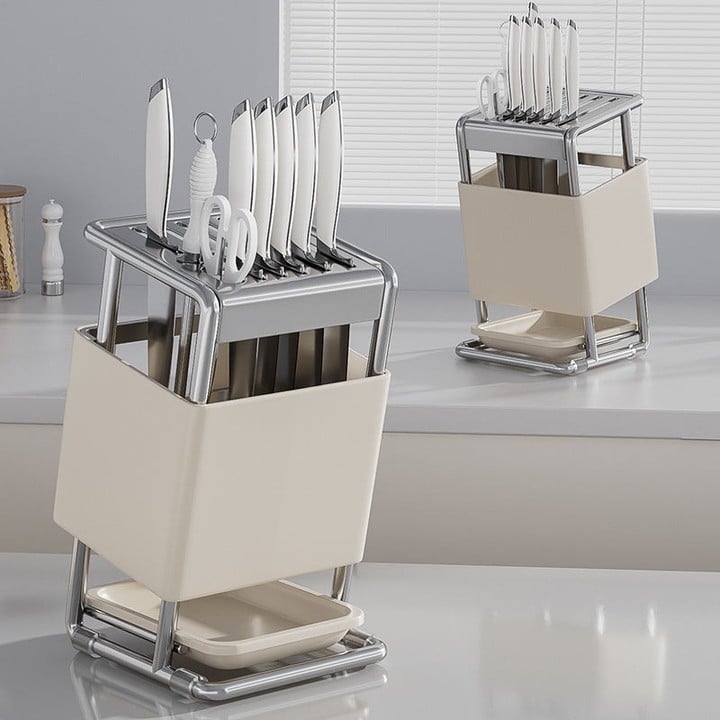 Heavy-Duty Silicone-Coated Knife Holder