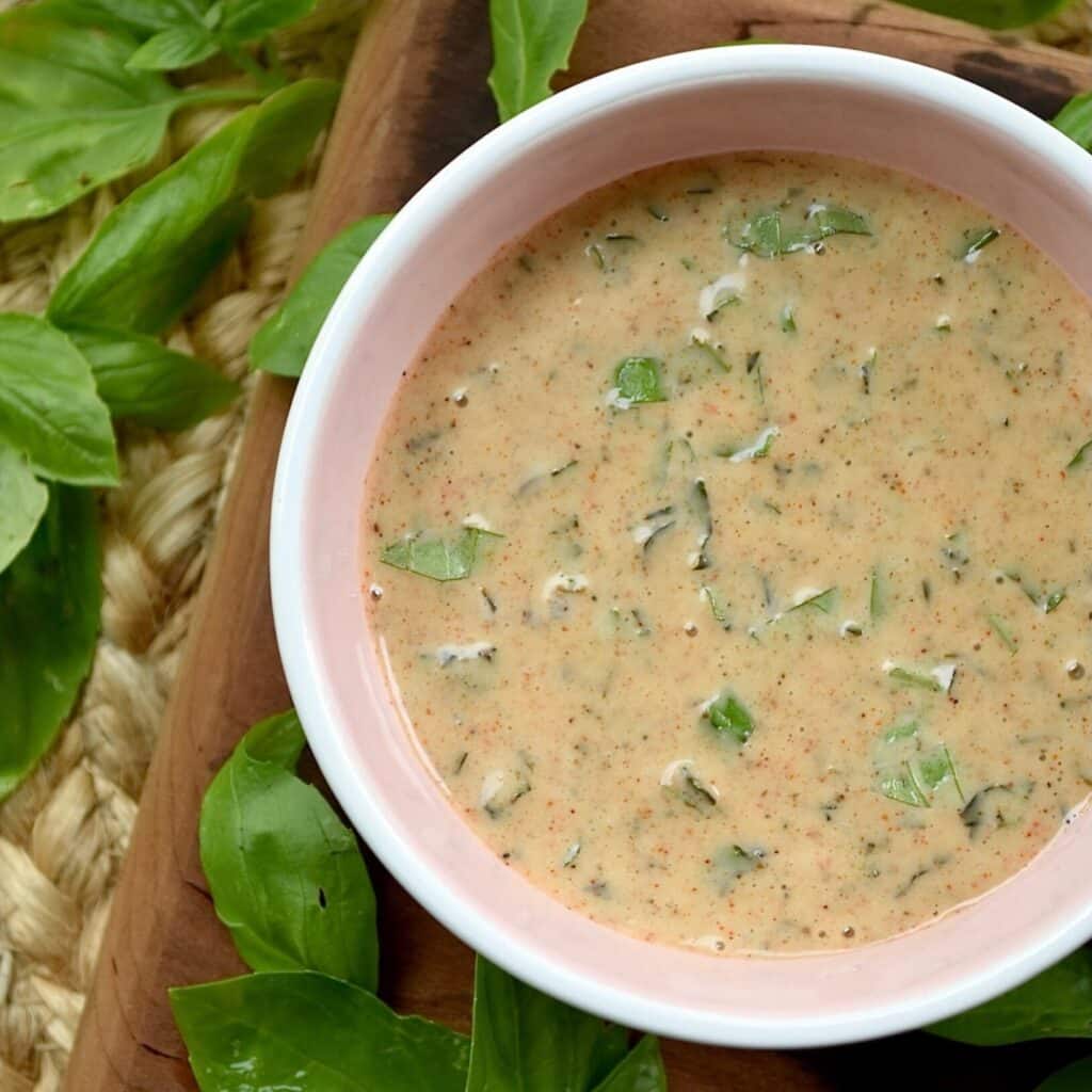 Honey Mustard Basil Dressing