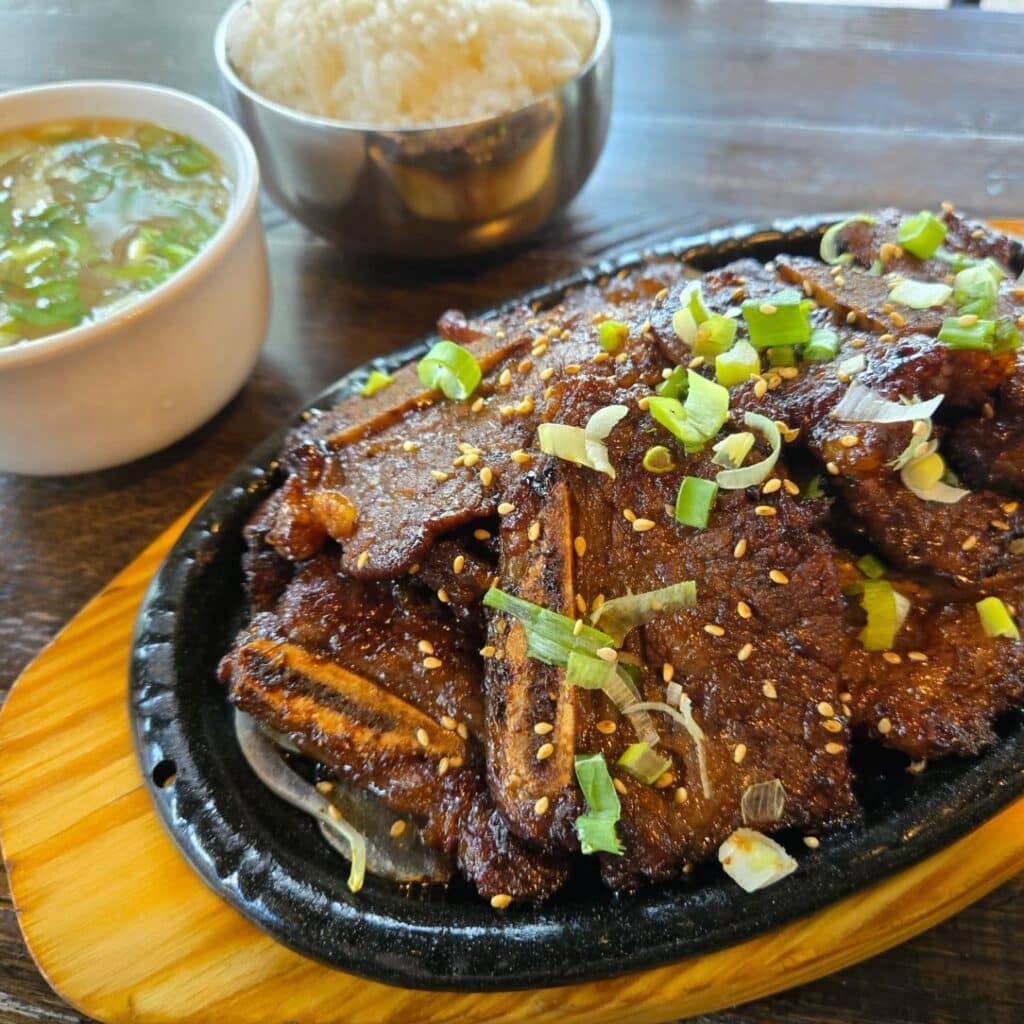 Korean La Galbi Marinated Short Ribs
