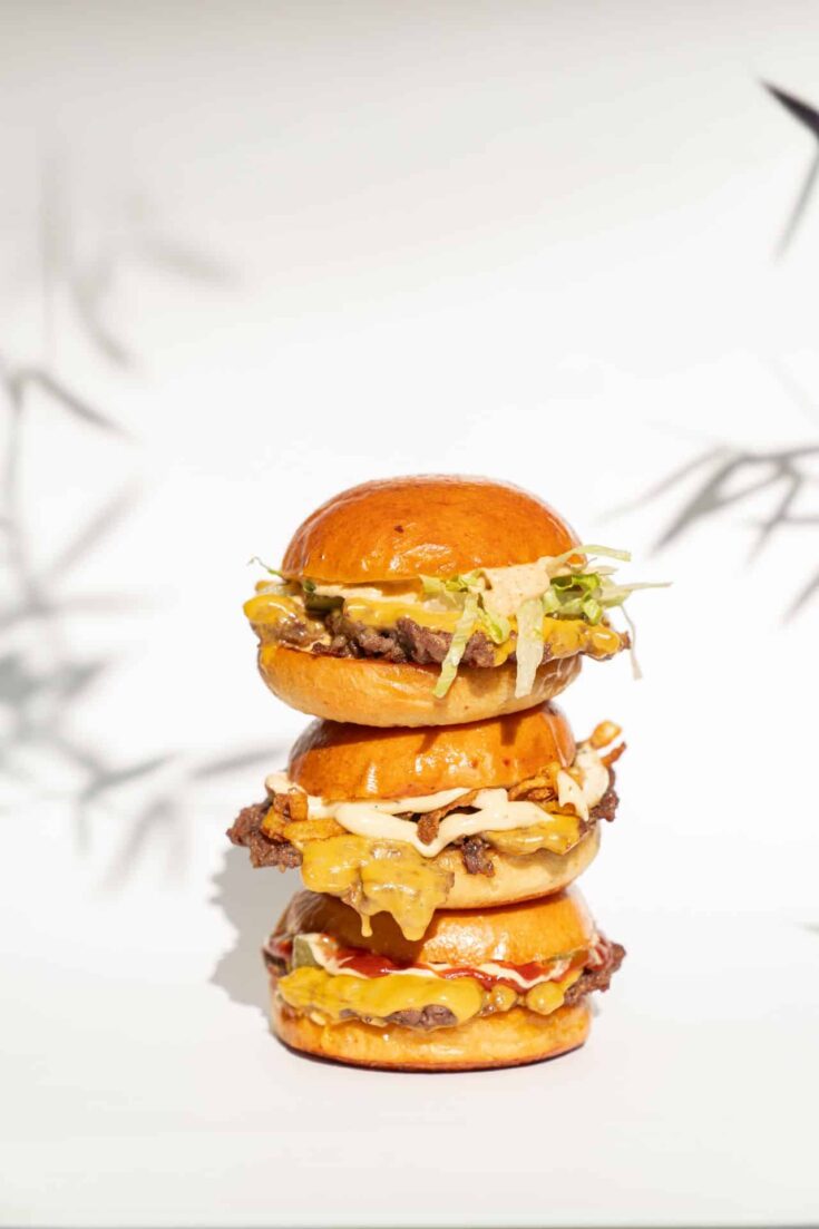 Kung Pao Chicken Burgers Recipe