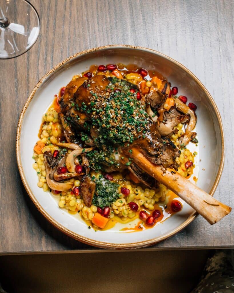 Smoked Leg Of Lamb Paired With A Fresh, Vibrant Gremolata Sauce 2 Leftover Smoked Leg Lamb