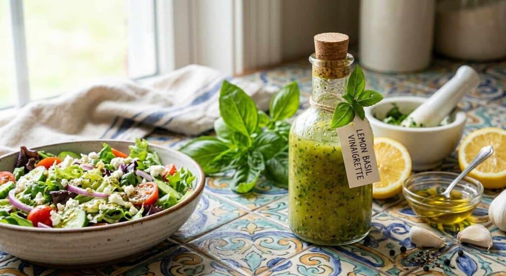 Lemon Basil Vinaigrette