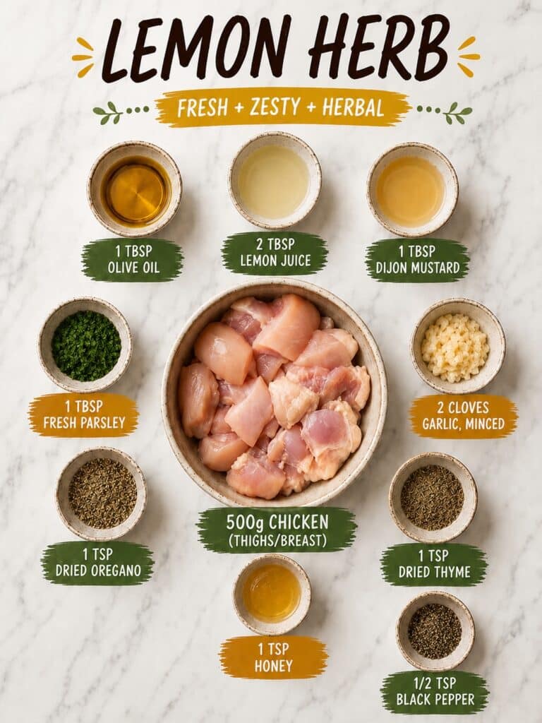 Lemon Herb Marinade For Chicken