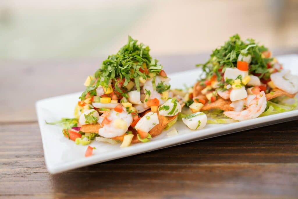Peru’s Ceviche Tostadas