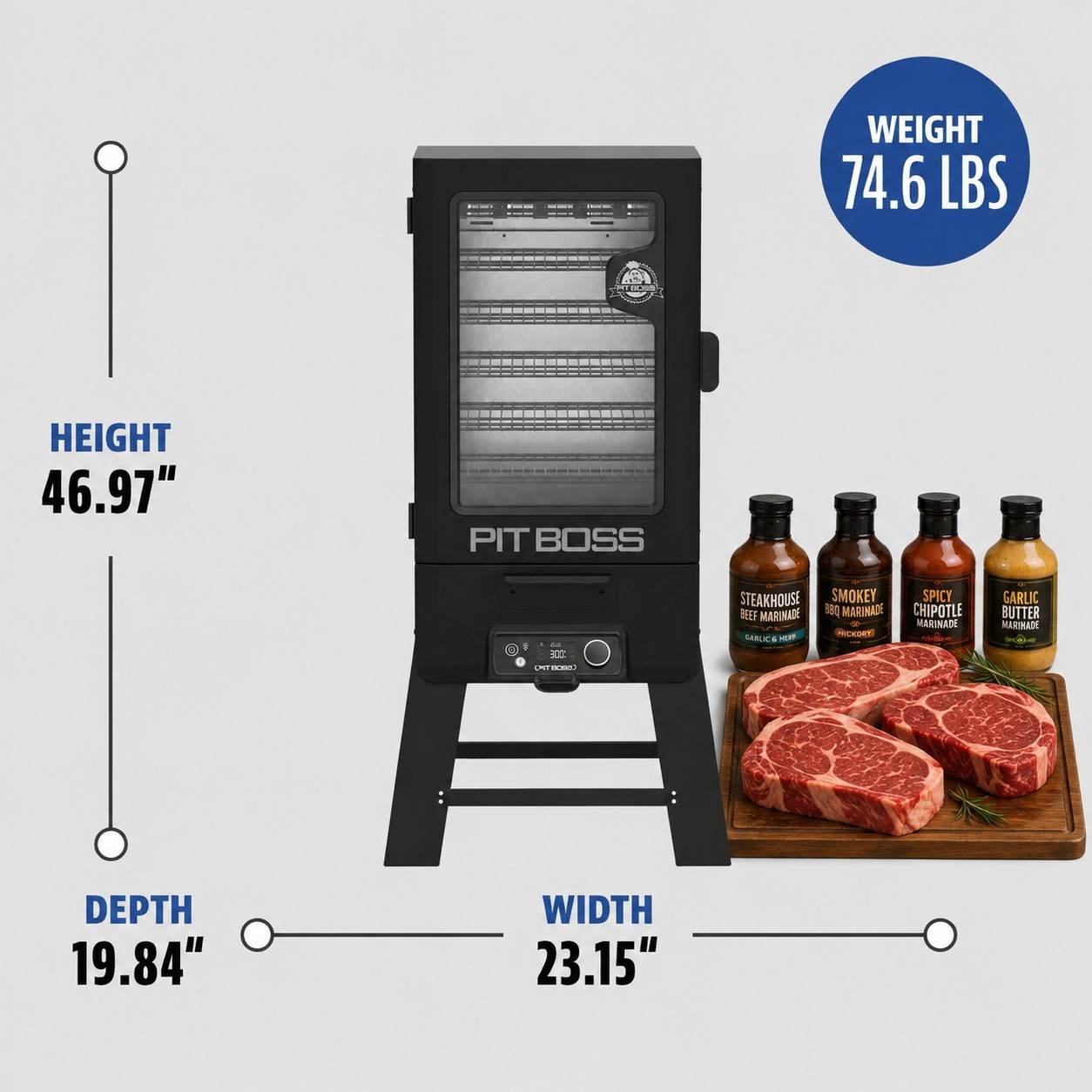 Pit Boss 42-Inch Wi-Fi Smoker