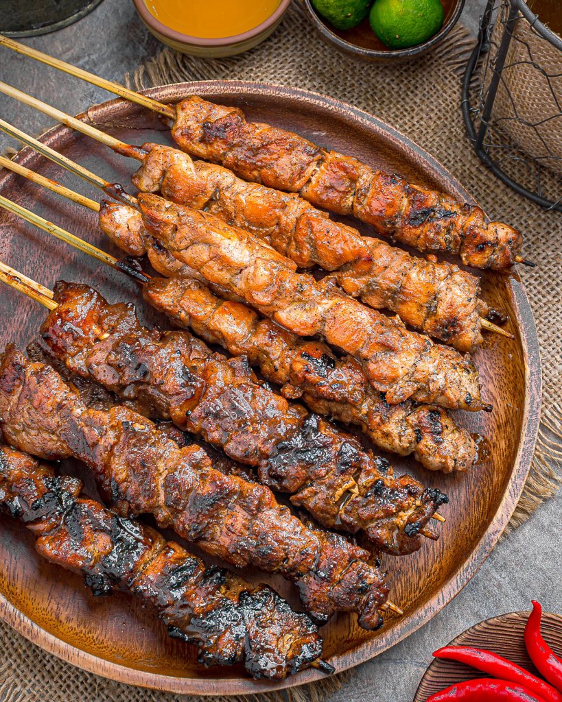 Pork Bbq Skewers