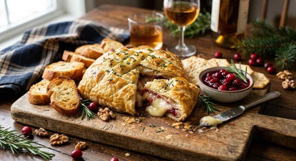 12 Next-Level Brie Cheese Recipes That Are Almost Too Pretty To Eat 2 Puff Pastry Wrapped Brie With Cranberry
