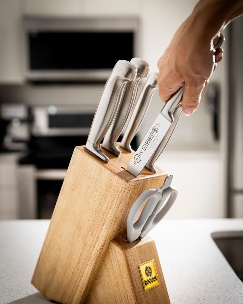 Quality Knife Set For Outdoor Kitchen