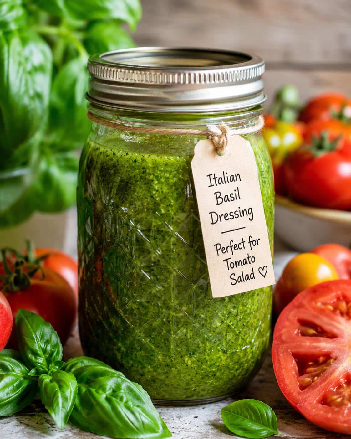 Quick And Zesty Basil Dressings