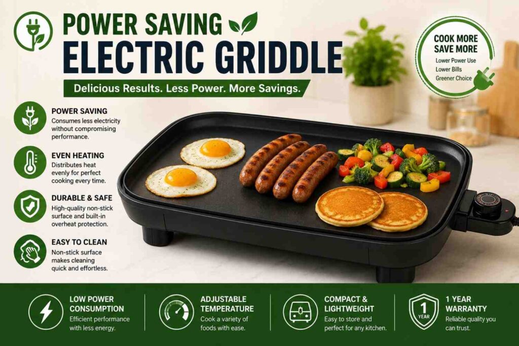 Save On Electricity With Electric Griddles