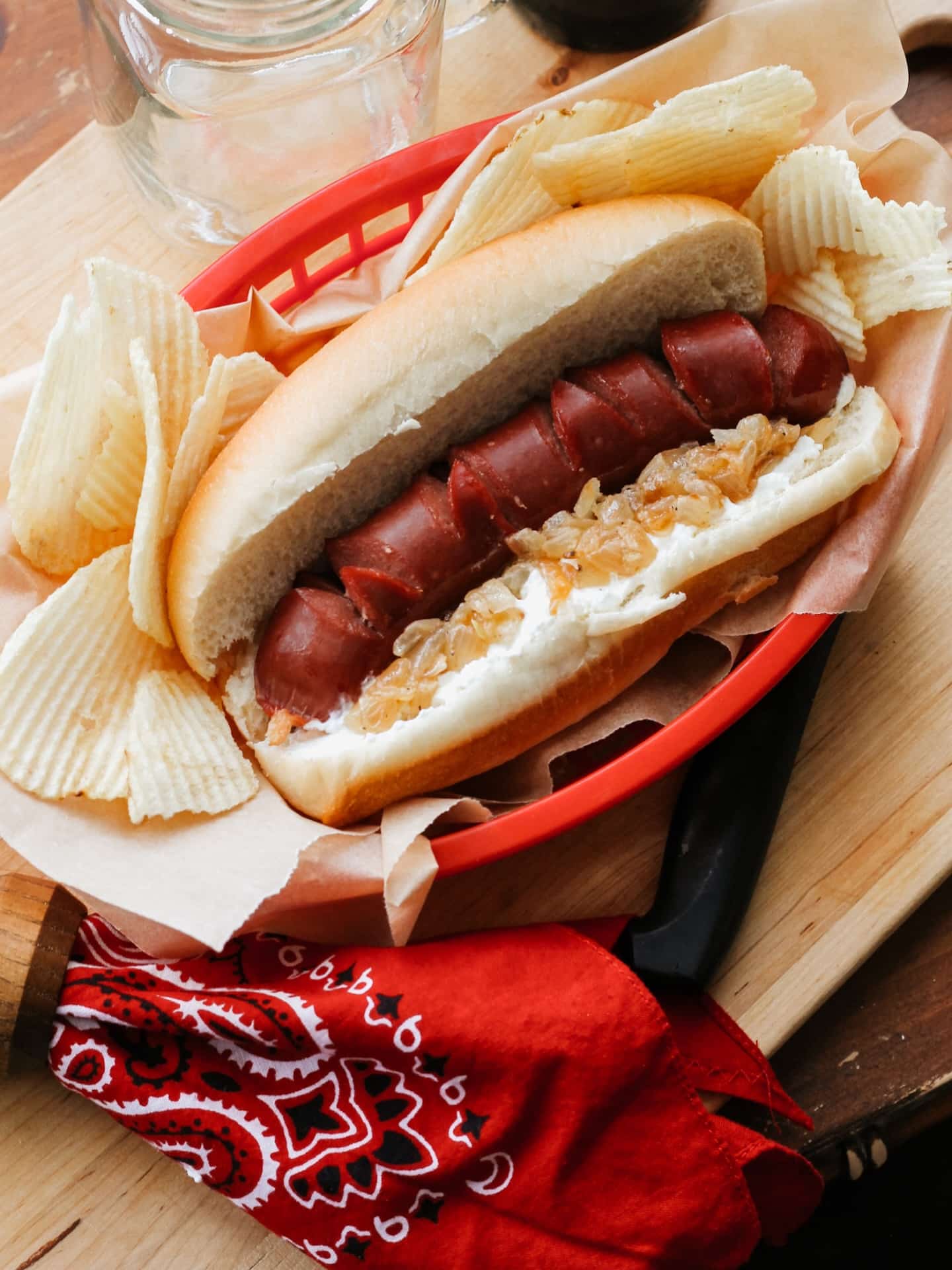 seattle-style hot dog